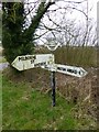 Old Direction Sign - Signpost by Gallows Corner, near Milton Abbas