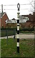 Old Direction Sign - Signpost in Headbourne Worthy