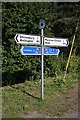 Old Direction Sign - Signpost by the B5063, Wem Road, Shawbury