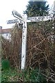 Old Direction Sign - Signpost by Mile Oak Road, Brenchley parish