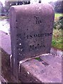 Old Milestone by the A682, Barrowford