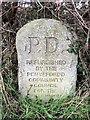 Old Boundary Marker by Chester Road, Penyffordd Institute