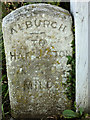 Old Milestone by Station Road Motors, Low Road, Alburgh parish