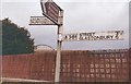 Old Direction Sign - Signpost by the A361, Taunton Road