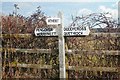 Old Direction Sign - Signpost by Trehane Cross, Menheniot parish