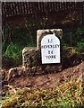 Old Milestone by the A1079, York Road, Pocklington parish