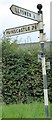 Old Direction sign - Signpost by the B4350, Bochrwyd, Glasbury parish