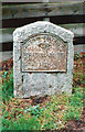 Old Milestone by the A525, Wrexham Road, south of Ruthin