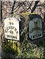 Old Milestone by the A41, Crickmery, Suton upon Tern parish