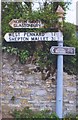 Old Direction Sign - Signpost by St Mary