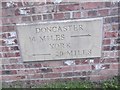 Modern Milestone by Selby Road, The Old Exchange, Eggborough