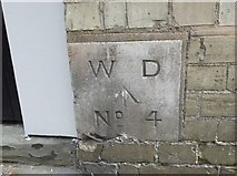 TQ2978 : Old Boundary Marker by Greencoat Place, Westminster parish by Milestone Society