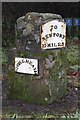 Old Milestone by the A41, The Longford, Sutton upon Tern parish