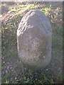 Old Milestone by the B9001, Thorneybank, Auchterless parish