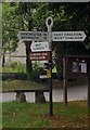 Old Direction Sign - Signpost by High Street, Winfrith Newburgh