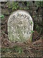 Old Milestone by the A482, Ciliau Aeron parish