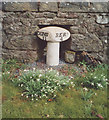 Old Milepost by the A6105, Foulden Deans, Foulden