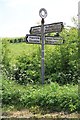 Old Direction Sign - Signpost by Woundale, parish of Worfield