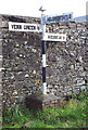 Old Direction Sign - Signpost in Milton Damerel, Devon