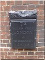 Old Milestone by Quay Street, Fareham parish