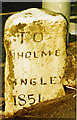 Old Guide Stone by Gibbet Street, Highroad Well