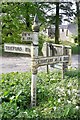 Old Direction Sign - Signpost by the A390, near St Ive Cross