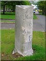 Old Milestone by the B7083, Cumnock, Auchinleck parish