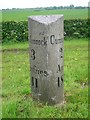 Old Milestone by the A76, Old Cumnock parish