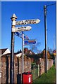 Old Direction Sign - Signpost by Weson Road, Long Ashton parish