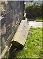 SK0580 : Old Wayside Cross - moved to St Thomas a Beckett churchyard by Alan Rosevear