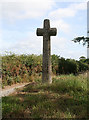 Old Wayside Cross, southwest of Eastacott Cross, Chittlehampton parish