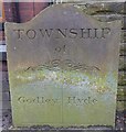 Old Boundary Marker by the A57, Mottram Road, Hyde parish