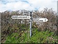 Old Direction Sign - Signpost Stoke Climsland parish