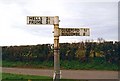 Direction Sign - Signpost at Luckington Cross