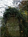 Old Guide Stone by Aish Cross, South Brent Parish