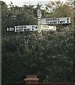 Old Direction Sign - Signpost by the B188, Orsett parish