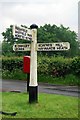 Old Direction Sign - Signpost near Butterbox Farm, Lindfield Rural parish