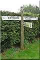 Old Direction Sign - Signpost West Markham parish