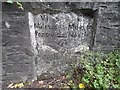 Old Milestone by the B4242, Neath Road, north east of Abergarwed