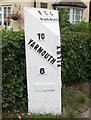 Old Milepost by the A1064, Main Road, Filby