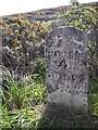 Old Milestone by the B842, near Woodbank, Campbeltown parish