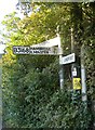 Old Direction Sign - Signpost by the A378, Churchway, Curry Rivel parish