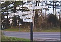 Direction Sign - Signpost on the A370 Bristol Road