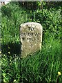 Old Milestone by the A487, Bwlchcrwys, Penbryn parish