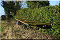 Disused farm trailer on Cold Harbour Road