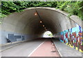 Underpass on the Wales Coast Path