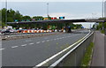 ST5689 : Severn Bridge toll booths on the M48 motorway by Mat Fascione