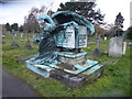 The Angel of Death in East Sheen Cemetery