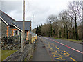 The A470 road through Ganllwyd