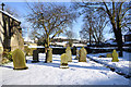 Gravestones at Thornley